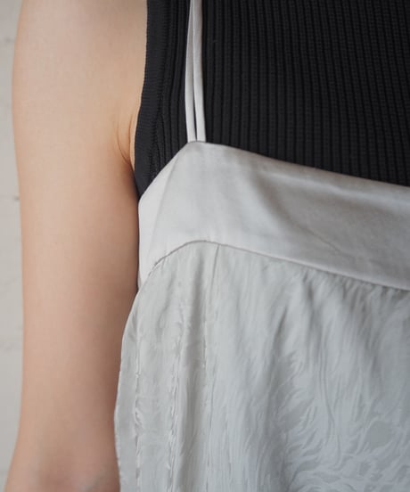 EMPORIO ARMANI Pleated Tiered Camisole Dress GR