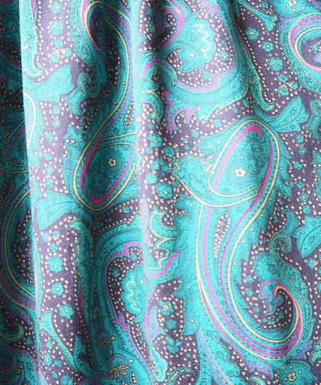 Paisley Flare Skirt GNBK