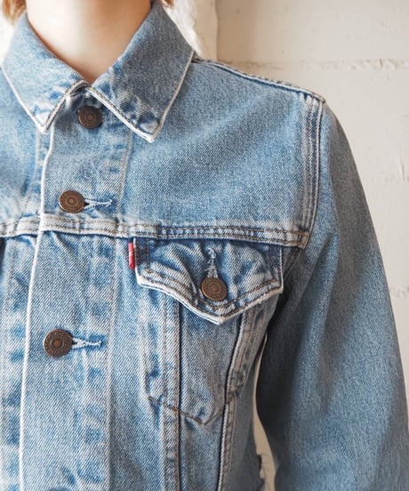 REMAKE Levis Cutoff Denim Jacket BL