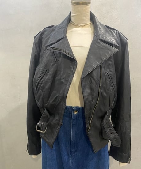 Back Lace Up Leather Riders BK