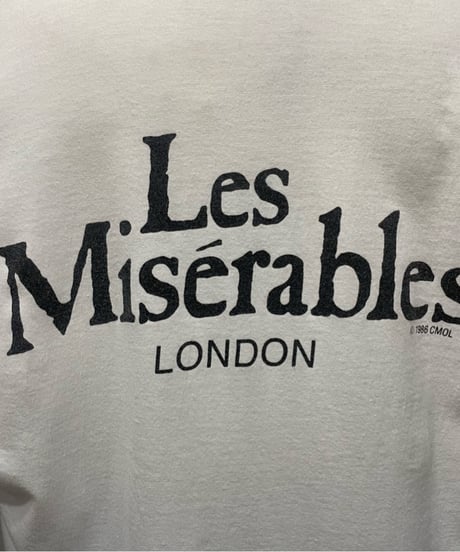 1980's Les Miserables Tee WH