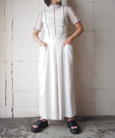 Tuck Gaucho Pants WH