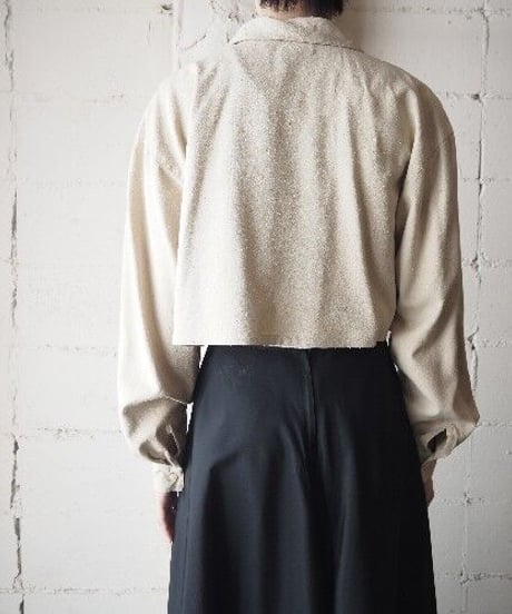 Short L/S Silk Shirt BE