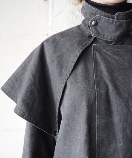 Corduroy Collar Western Coat BK