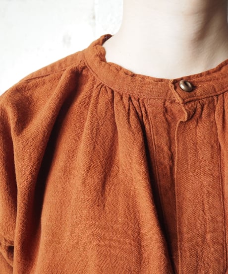 Collarless Color Shirt OR