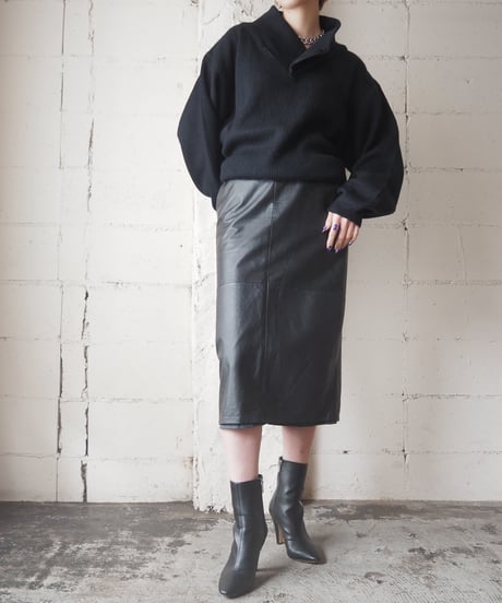 Zip Shawl Collar Sweater NV