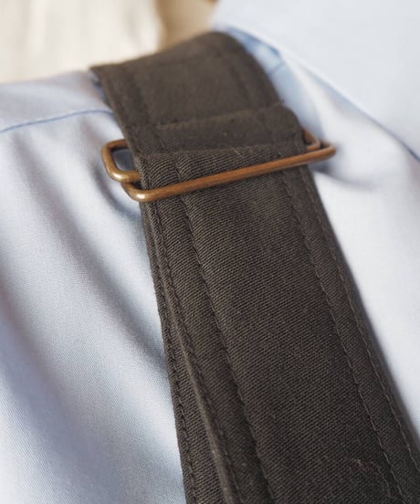Belted Tuck Jumper Skirt BK