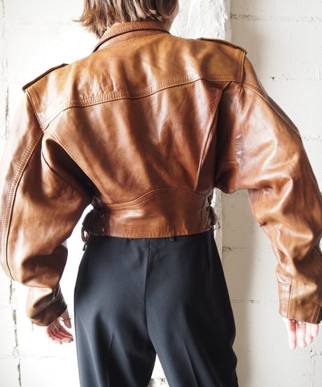 Side Lace Up Short Leather Riders BR