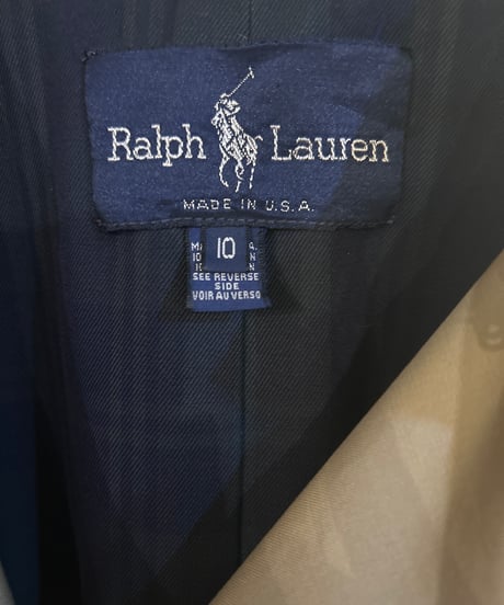Ralph Lauren Cotton Trench Coat BE