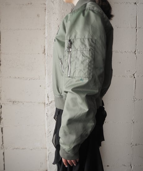 stussy Emblem&Embroidery MA-1Jacket KA