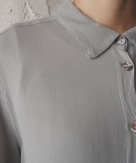 Front Button Shirt Dress GR