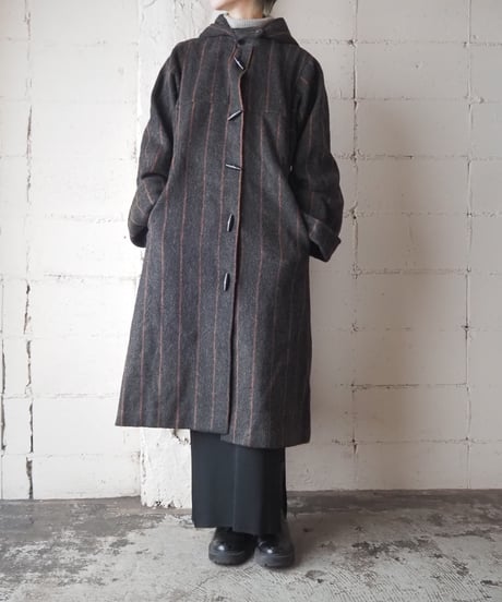 Stripe Duffle Coat DGRPI
