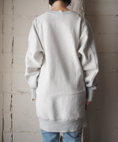 Champion REVERSE WEAVE Remake Switching Sweat GR WH