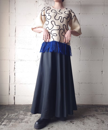 ORFEOMIX Loop Embroidery  Knit IVBL