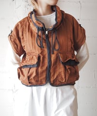 Bicolor stand color vest BR