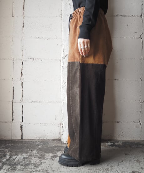 Remake Corduroy Wide Easy BR