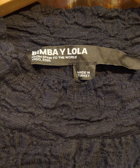 BIMBA Y LOLA Drawstring Design Tops BK