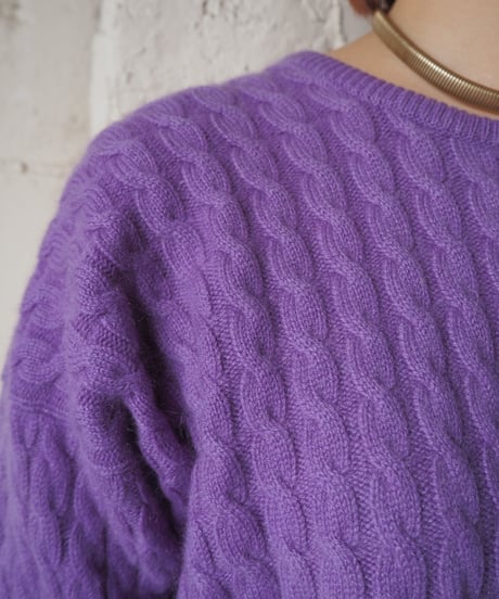 Cashmere Cable Knit PP