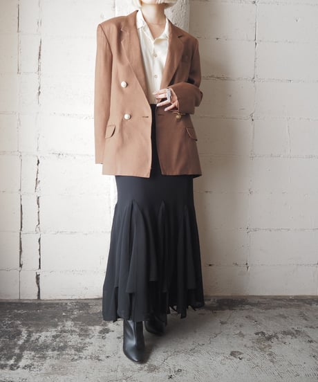 Talaots Double Breasted Linen Jacket BR