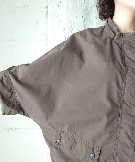Stand Collar Dolman Sleeve Jacket BR