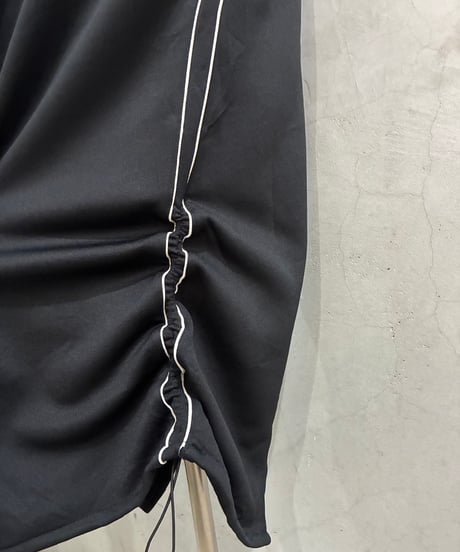 REMAKE NIKE Drawstring Track Skirt BKWH