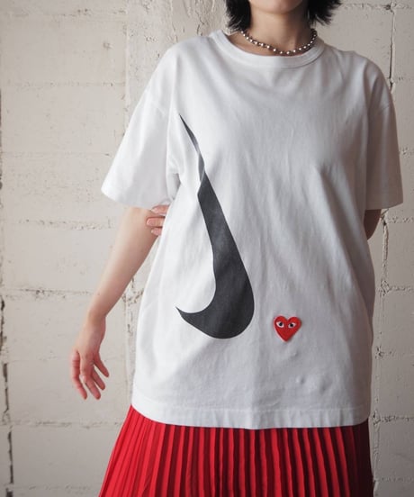 PLAY COMMEdesGARCONS×NIKE Tee WHBK