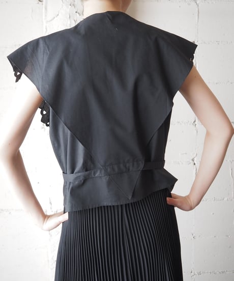 1960-70's Cutwork Side Belted BK
