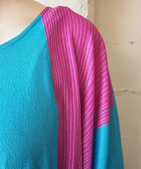 1970's Dolman Sleeve Dress BL