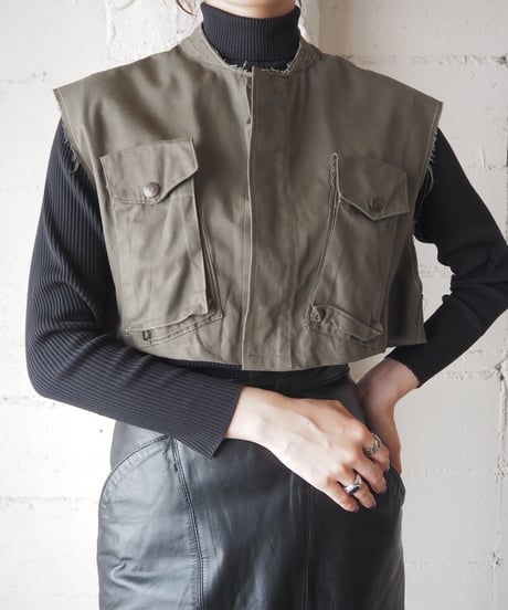 Remake Italy Military Short Jacket KA