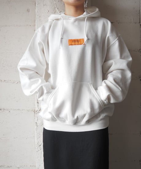 UNIVERSAL OVERAL Name Tag Design Hoodie WH