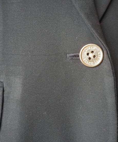 LAUREN Gold Button Tailored Jacket BK