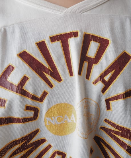 1980's Champion Football Tee WH BR