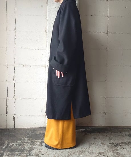 Soutien Collar Coat BK