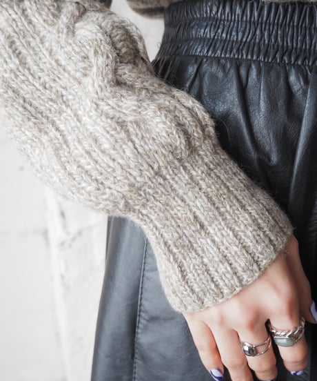 3D Cable Knit BE