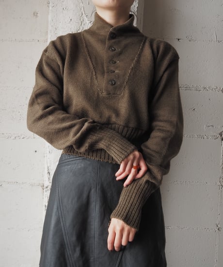 US Army 1950's REMAKE Cropped Knit KA