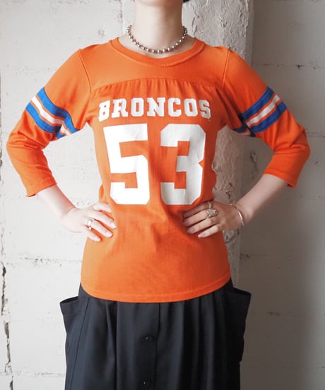 1980's NFL BRONCOS"53" Tee OR