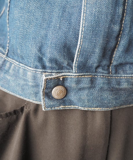Levi's ENGINEERED Zip Up Denim Jacket BL