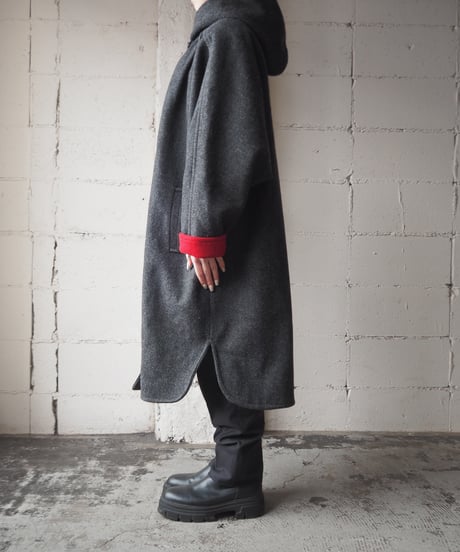 forecastar Bicolor Heringborne Hooded Coat GRRE