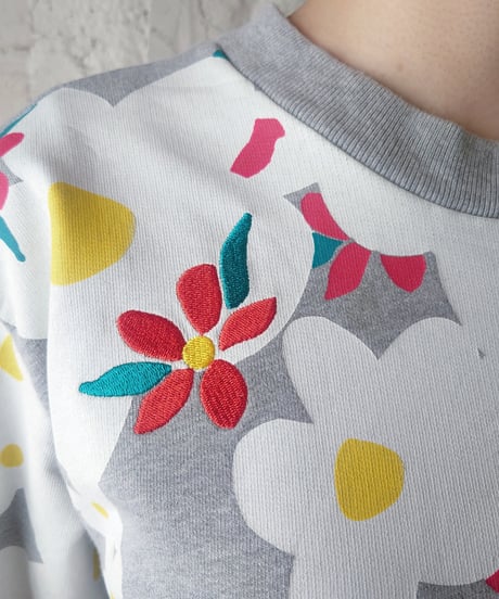 adidas PHARRELL WILLIAMS Flower Embroidery Sweat GR