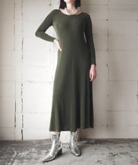 FLAX Crew Neck Cutsewn Dress KA