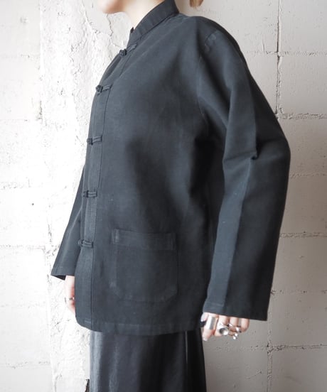 China Silk Shirt Jacket BK
