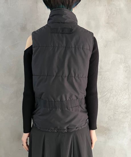 Many Pocket Nylon Vest BK