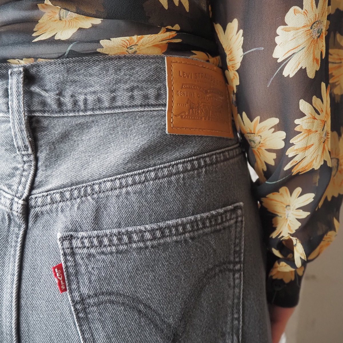 Levi's PREMIUM Deep Slit Denim Skirt GR | Orfeo
