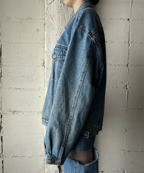 Wide  Silhouette Denim  Jacket LBL