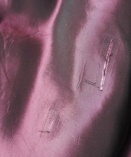 Volume Sleeve Satin Blouse BUR