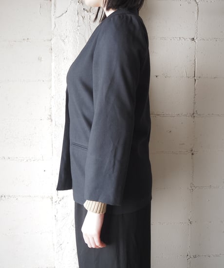 SAG HARBOR PETITE Tailored Blazer BK