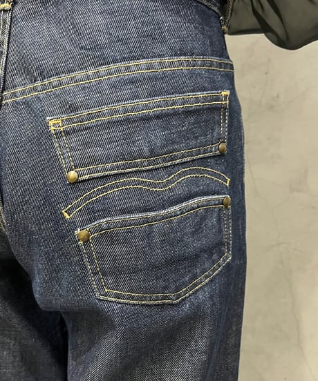 Stitch Design Wide Denim Pants NV