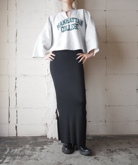REMAKE Cutoff Sweat LGRGN