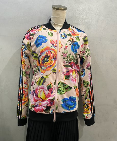 adidas Flower Pattern Track Jacket BE BK