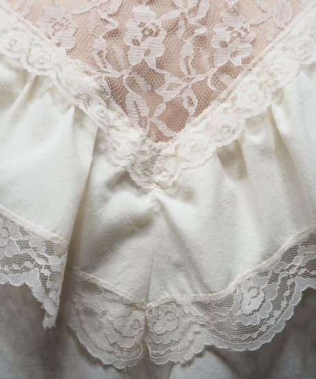 Lace Bosom Stand Collar Blouse IV